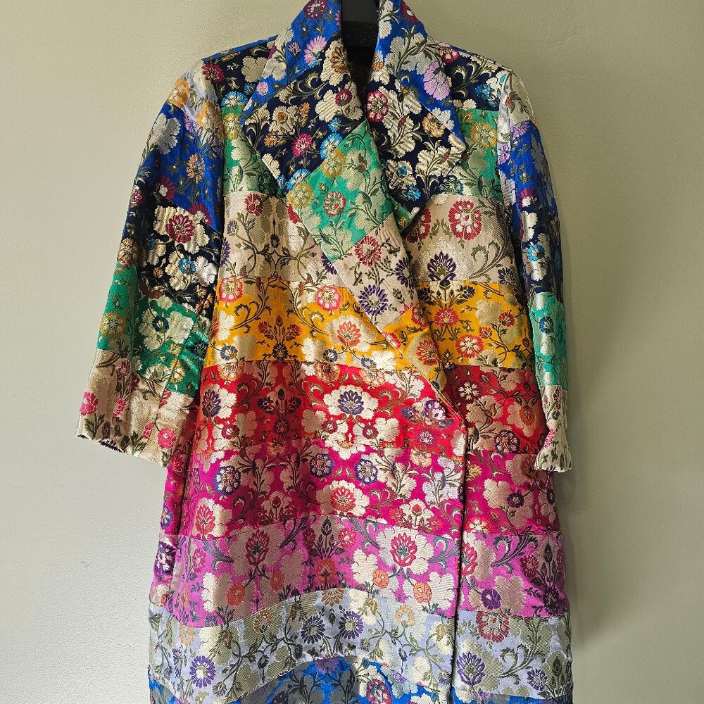 Romance Was Born Jacquard Coat